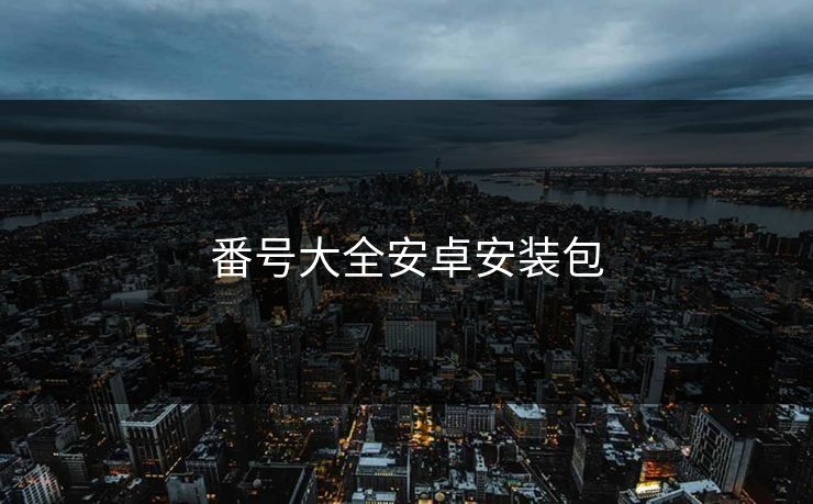 番号大全安卓安装包